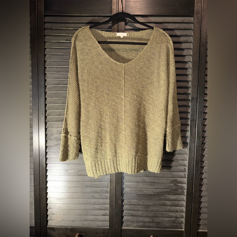 Green Knitted Sweater